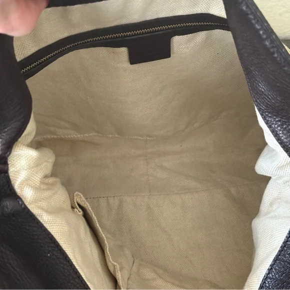 🔥SALE🔥💎GUCCI MONOGRAM MEDIUM DIANA BAMBOO SHOULDER BAG / GUARANTEED AUTHENTIC 💎 - Picture 7 of 14